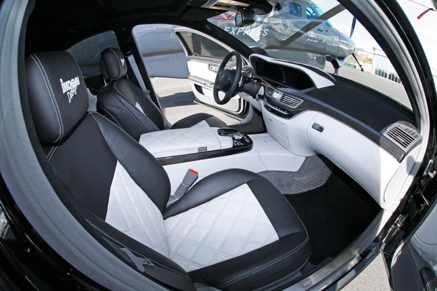 Интерьер Mercedes-Benz S-Class by INDEN-Design 2011 года  (фото 20 из 20)